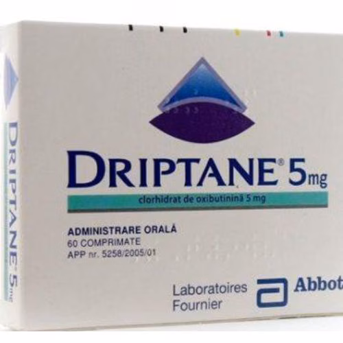 Driptane 5mg (Oxybutynine Chlorhydrate) Abbott (H/60v)