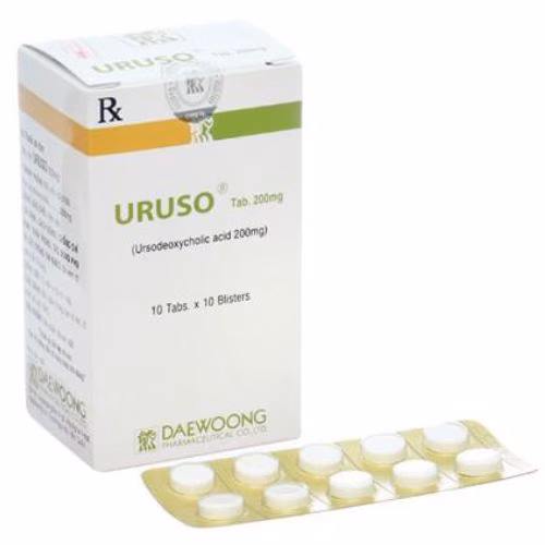 Uruso 200mg (Acid Ursodeoxycholic) Daewoong (H/100v)