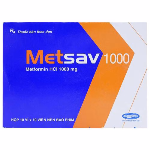 Metsav 1000mg (Metformin) Savi (H/100v)