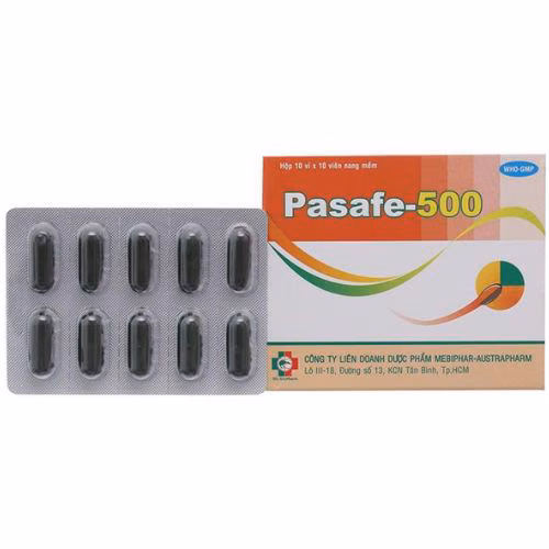 Pasafe 500 (Paracetamol, L-Methionin) Mebiphar (H/100v)