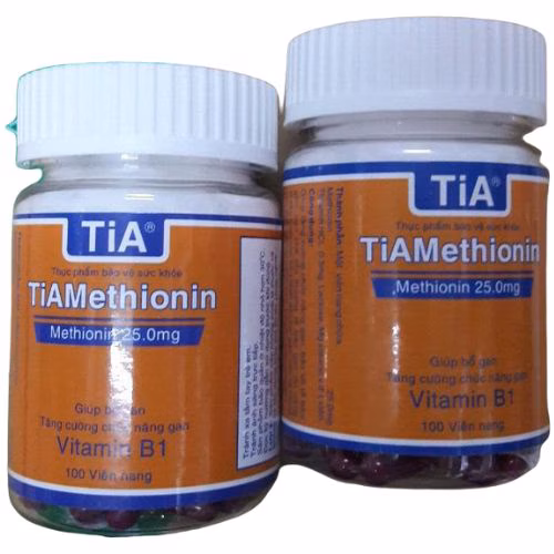 Tiamethionin (Methionin) 250mg Thiên Khánh (C/100v)