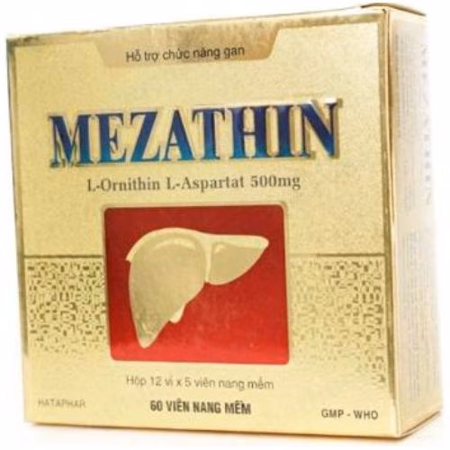 Mezathin 500mg (L-Ornithin L-Aspartat) Hataphar (H/60v)