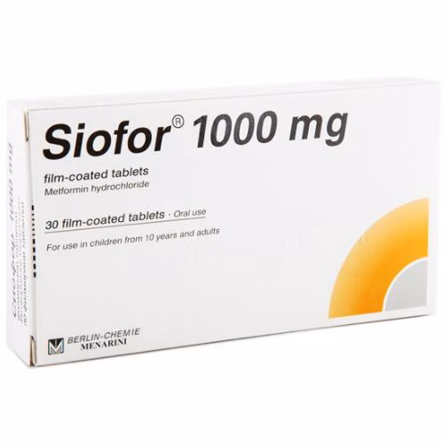 Siofor 1000 (Metformin) Menarini (H/30v)