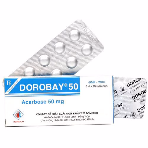 Dorobay 50 (Acarbose) Domesco (H/30v)