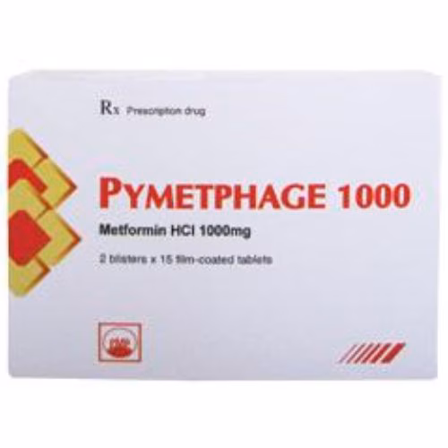 Pymetphage 1000 (Metformin) Pymepharco (H/30v)