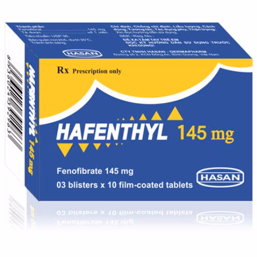 Hafenthyl 145mg (Fenofibrat) - Hasan (h/30v)