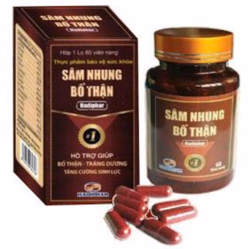 Sâm Nhung Bổ Thận Hadiphar (L/60v)