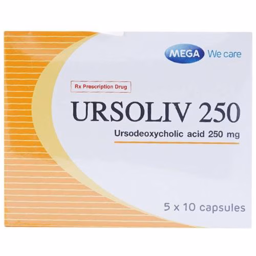 Ursoliv 250 (Acid Ursodeoxycholic) Mega (H/50v)