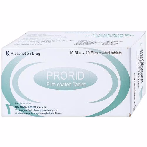 Prorid (Finasteride) 5mg YooYoung (H/100v)