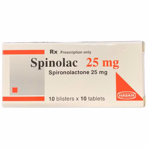 Spinolac 25mg (Spironolacton) Hasan (H/100v)