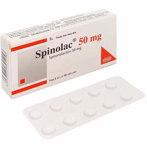 Spinolac 50mg (Spironolactone) Hasan (H/20v)