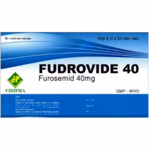 Fudrovide 40 (Furosemid) Vidipha (H/40v)