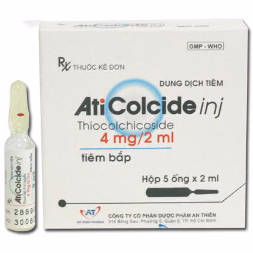 Aticolcide 4mg/2ml (Thiocolchicoside) An Thiên (H/5 ống)