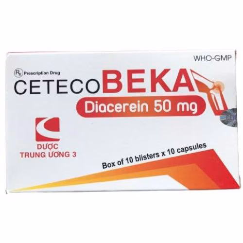CetecoBeka 50mg (Diacerein) TW3 (H/100v)