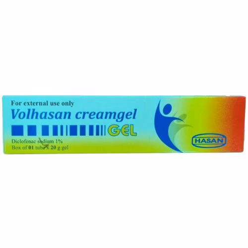 Volhasan creamgel (Natri diclofenac) Hasan (H/Tuýp 20gr)