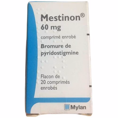 Mestinon 60mg (Pyridostigmine bromide) MyLan France (H/20V) 
