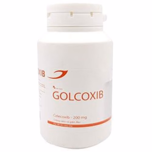 Golcoxib 200mg (Celecoxib) Medisun (Chai/200v)