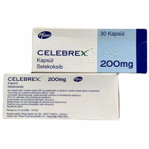Celebrex 200mg (Celecoxib) Pfizer Turkey (H/30V)