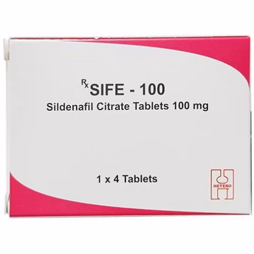Sife 100 (Sildenafil) Hetero (Hộp lớn /5h x 4v) 
