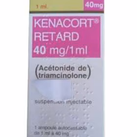 Kenacort Retard 40mg/1ml Hộp 1 ống 