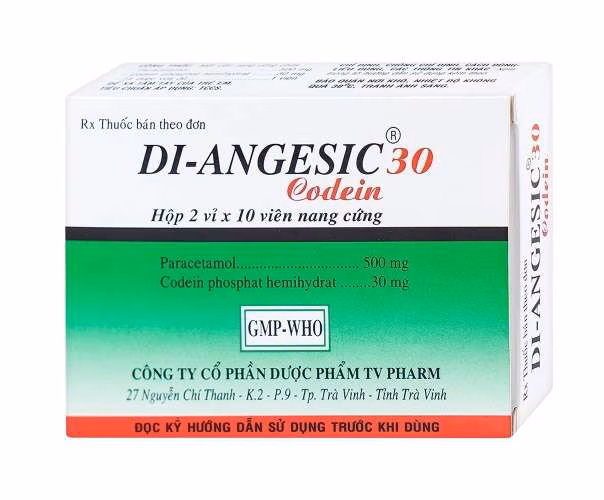 Di-Angesic 30 (Codein, Paracetamol) TV.Pharm (H/20v)