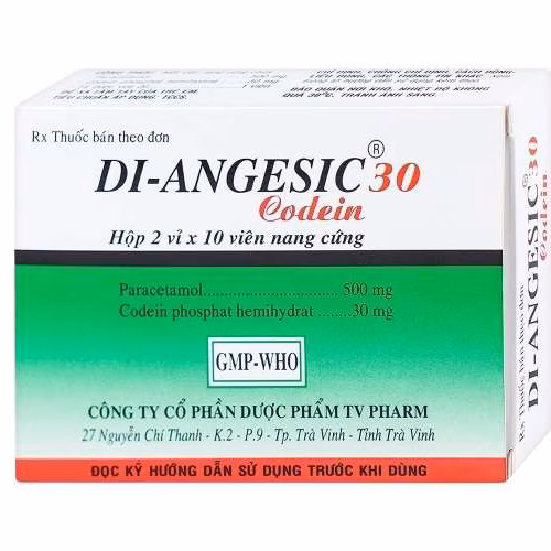 Di-Angesic 30 (Codein, Paracetamol) TV.Pharm (H/20v)