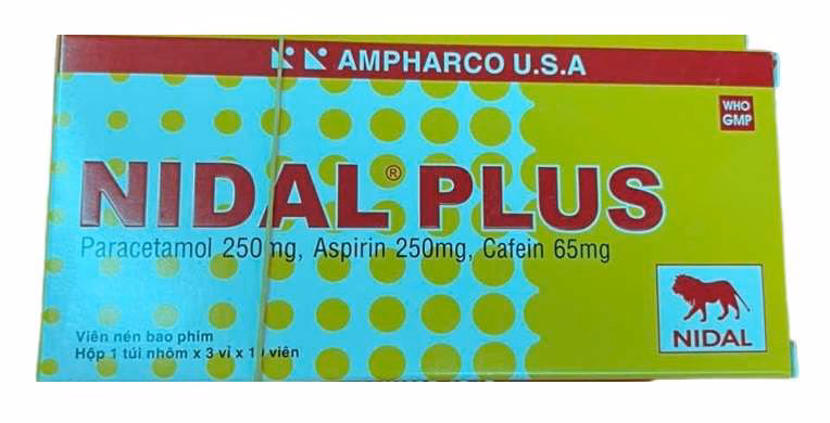 Nidal Plus Ampharco (H/30 viên)