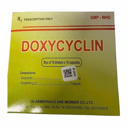 Doxycyclin 100mg Armephaco (H/100v)