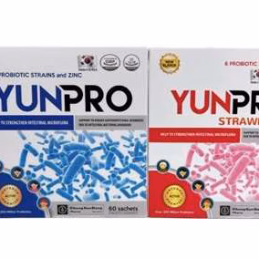 Yunpro Strawberry Men Vi Sinh DHG (H/60v) (Hồng)