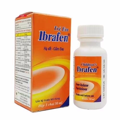 Ibrafen Syrup (Ibuprofen) OPV (C/60ml)