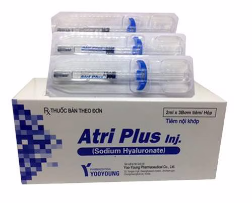 Atri Plus Inj (Sodium hyaluronate) Yoo Young Pharm (H/3 ống tiêm/2ml)