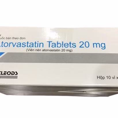 Atorvastatin Tablets 20mg Macleods (H/100v)