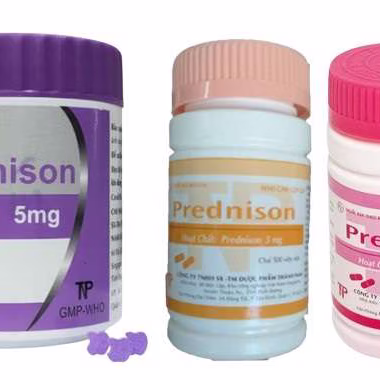 Prednison 5mg Thành Nam (C/500v)-Viên Nén