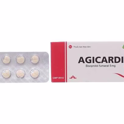 Agicardi 5mg ( Bisoprolol fumarat ) Agimexpharm (H/30v)