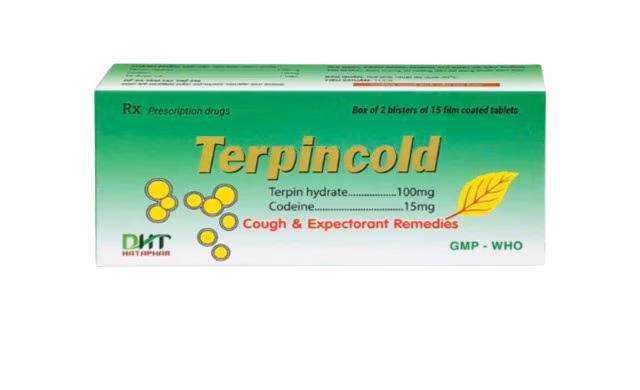 Terpincold (Terpin Hydrat, Codein) Hataphar (H/30v)